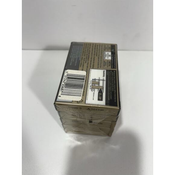 5 Pack SONY UX 60 Blank Cassette‎ Tape Type II High Bias BRAND NEW Sealed - Picture 3 of 5